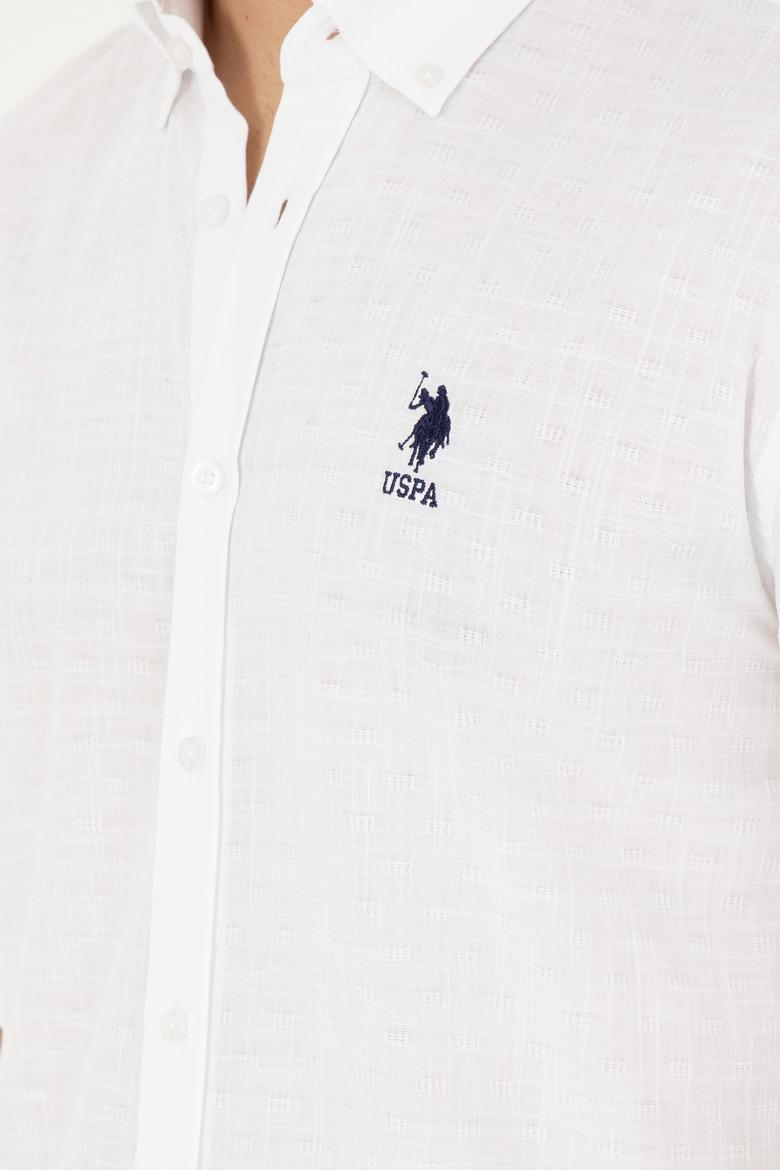 Erkek Beyaz Uzun Kollu Gömlek - 50282868019