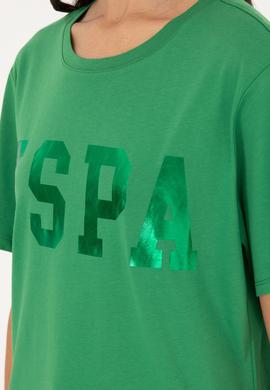 Kadın Yeşil Basic Tişört - 50280020040