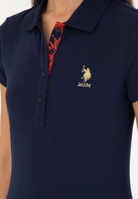 Kadın Lacivert Basic Tişört - 50280065013