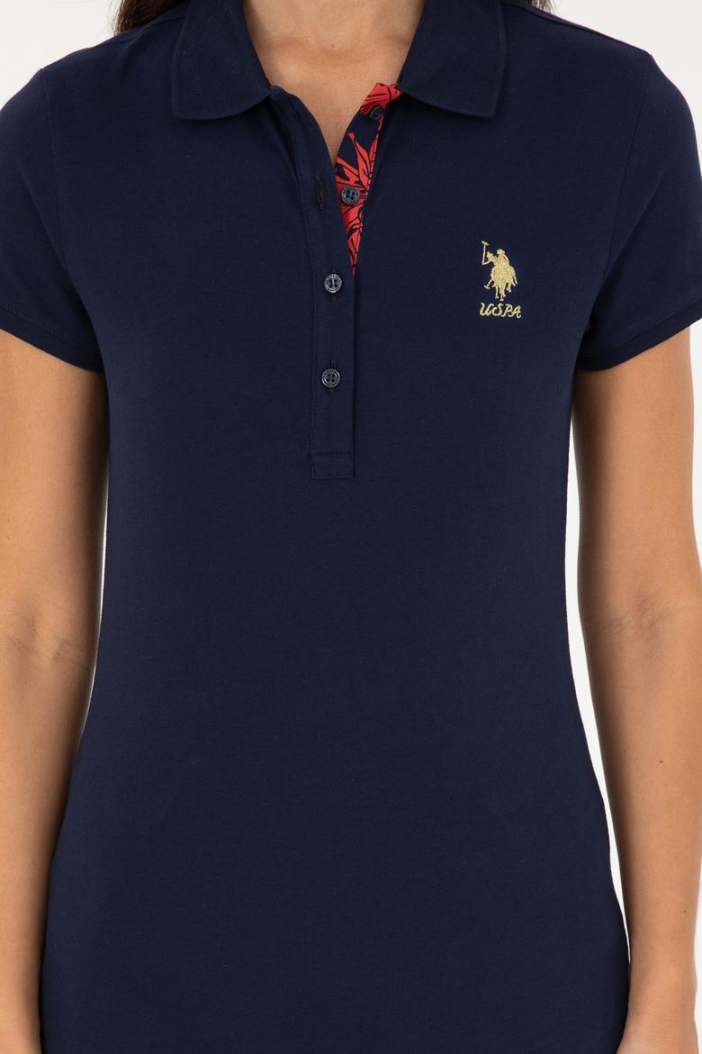 Kadın Lacivert Basic Tişört - 50280065013