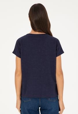 Kadın Lacivert Tişört - 50281901030