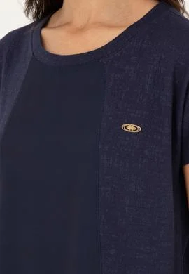 Kadın Lacivert Tişört - 50281901030