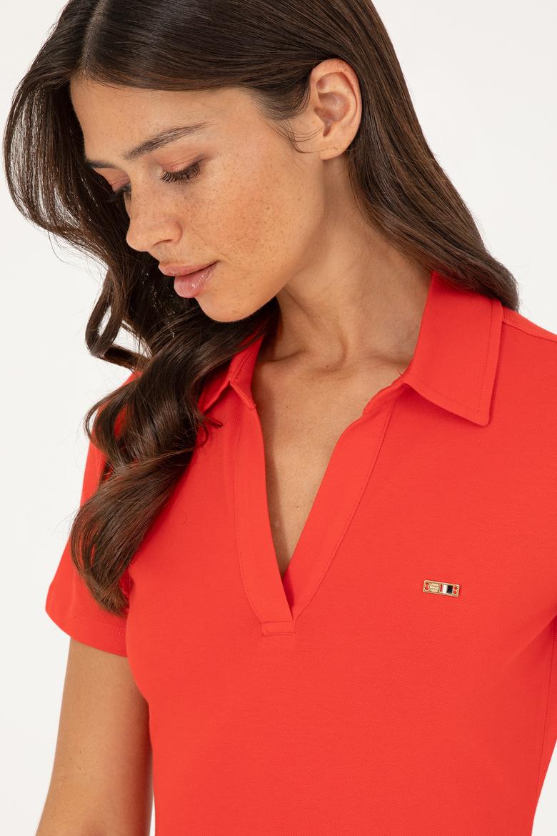 Kadın Kırmızı Örme Elbise - 50282907007