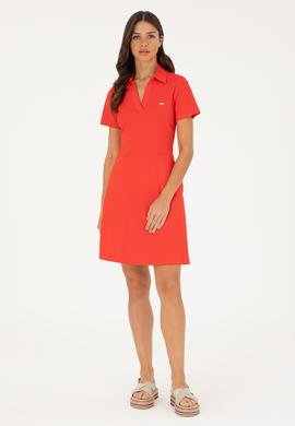 Kadın Kırmızı Örme Elbise - 50282907007