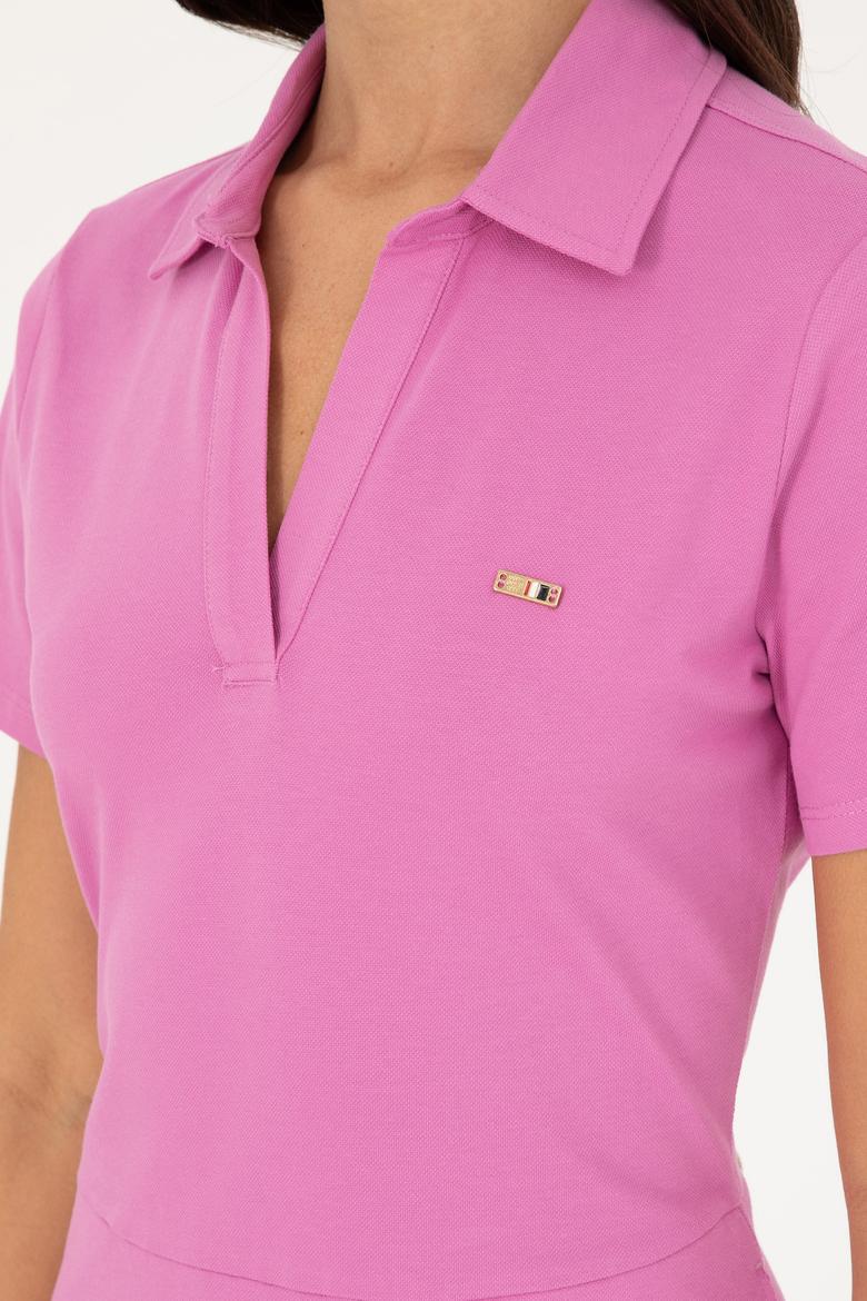 Kadın Menekşe Örme Elbise - 50282907018