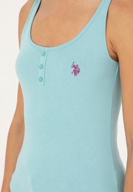 Kadın Mint Basic Tişört - 50280059013