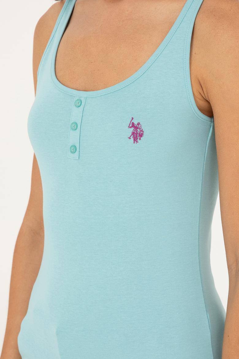 Kadın Mint Basic Tişört - 50280059013