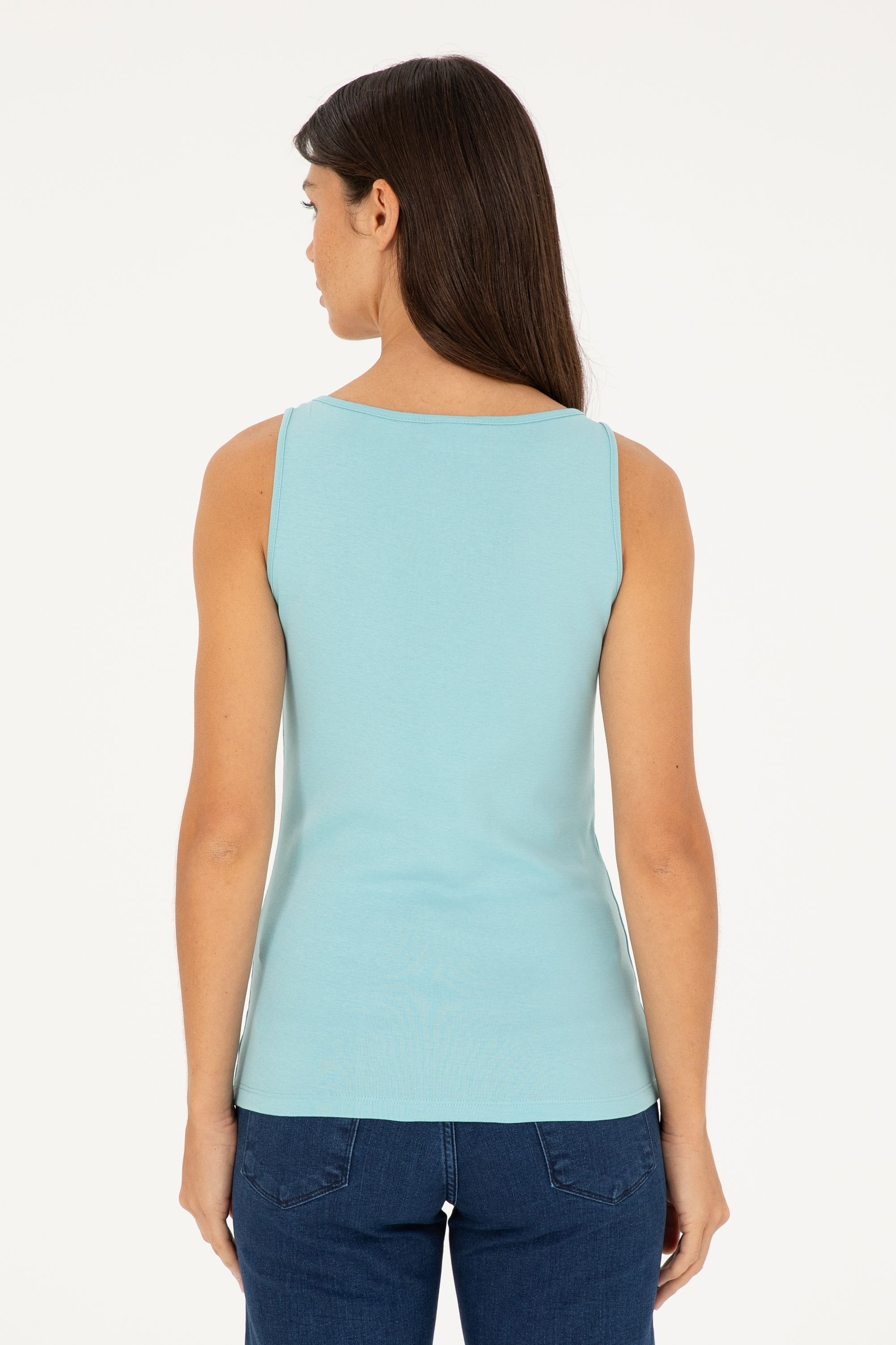 تی شرت Ex.Slim یقه گرد زنانه یو اس پولو | U.S. Polo Assn. - تصویر 5