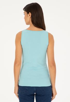 Kadın Mint Basic Tişört - 50280059013