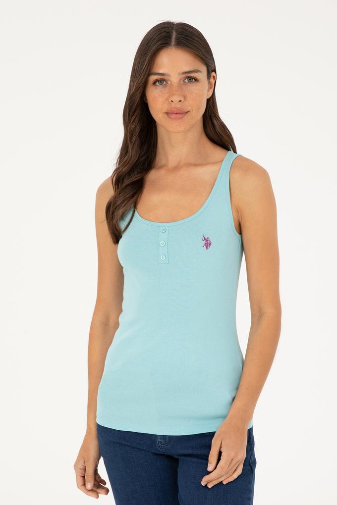 Kadın Mint Basic Tişört