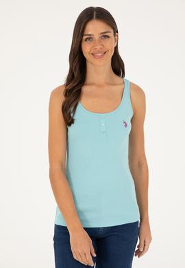 Kadın Mint Basic Tişört - 50280059013