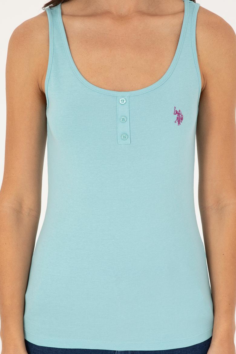 Kadın Mint Basic Tişört - 50280059013