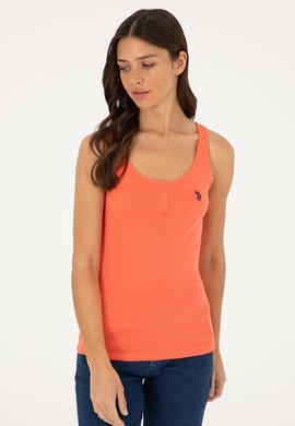 Kadın Nar Çiçeği Basic Tişört - 50280059070