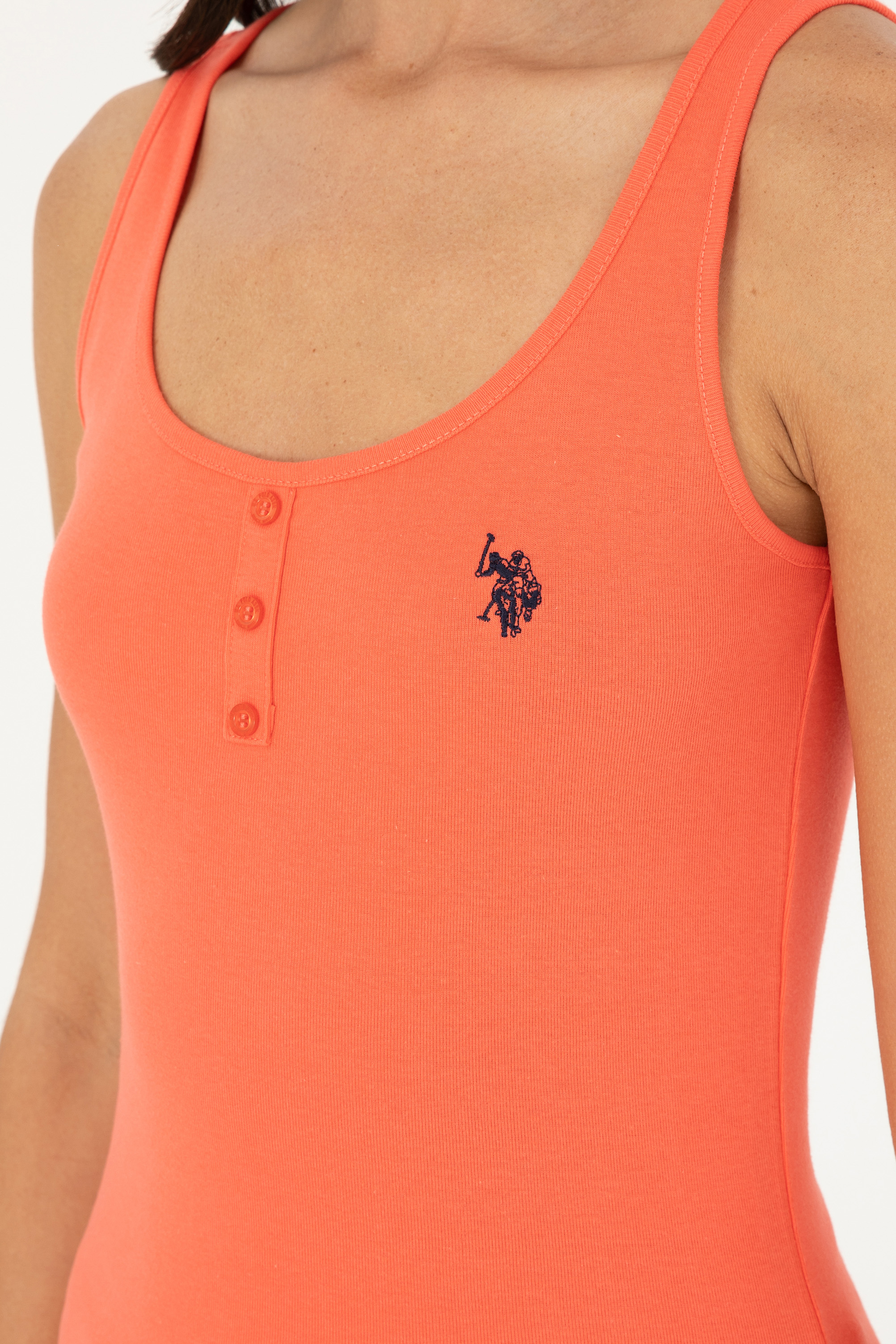 تی شرت Ex.Slim یقه گرد زنانه یو اس پولو | U.S. Polo Assn. - تصویر 7