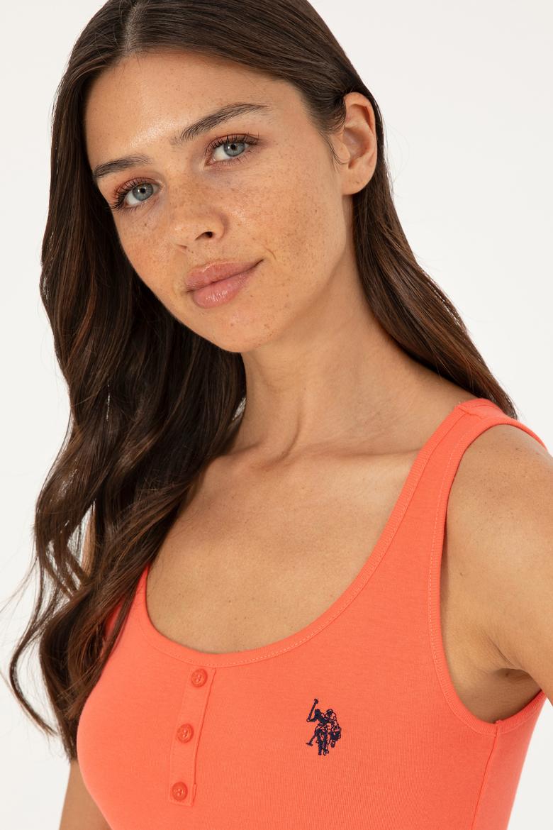 Kadın Nar Çiçeği Basic Tişört - 50280059070