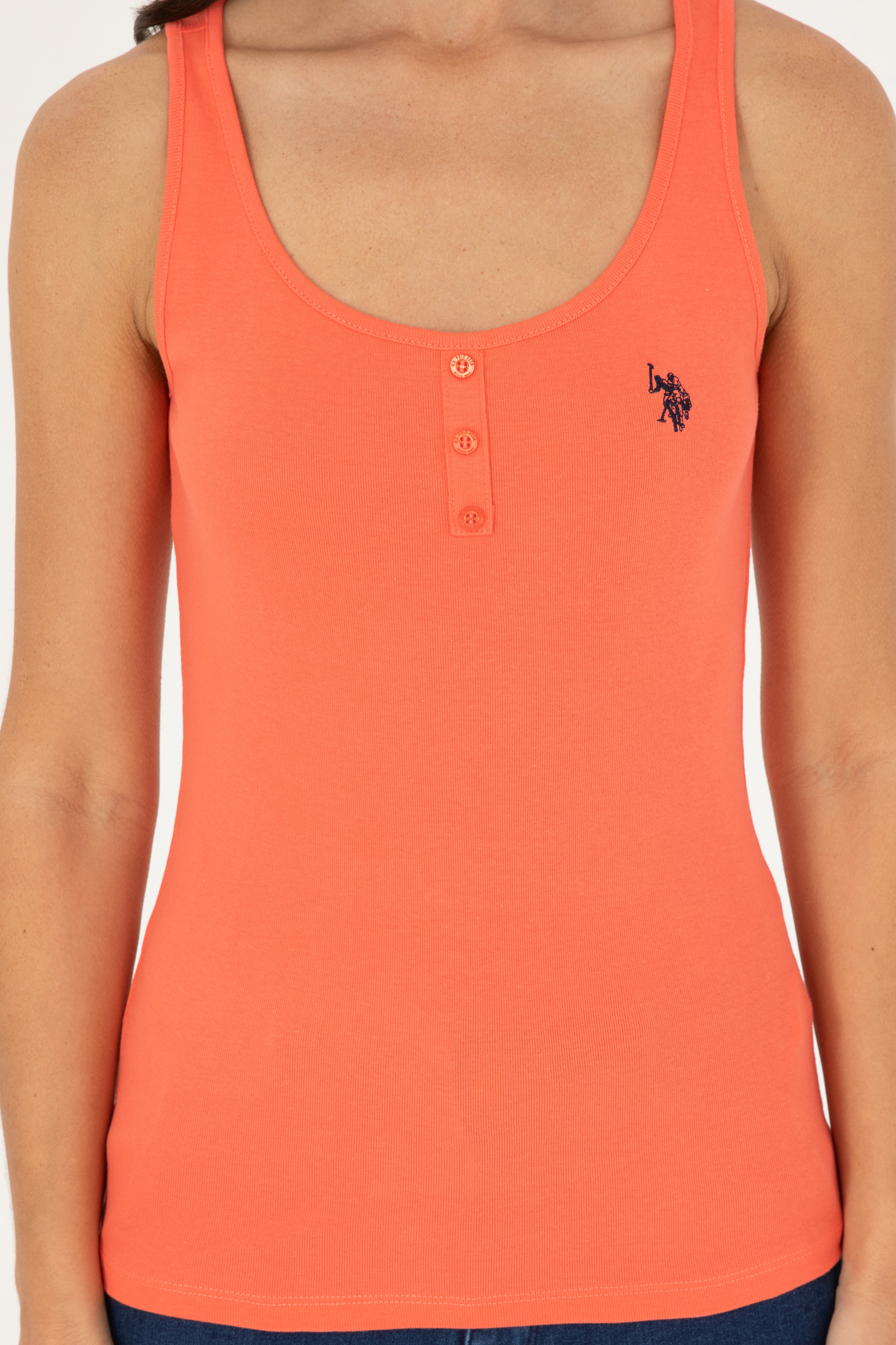 تی شرت Ex.Slim یقه گرد زنانه یو اس پولو | U.S. Polo Assn. - تصویر 6