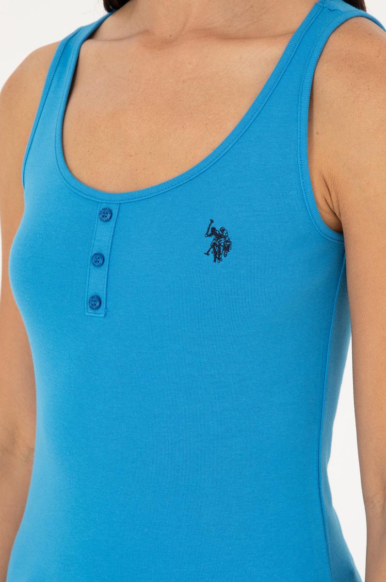 Kadın Saks Basic Tişört