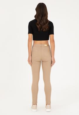 Kadın Kum Kanvas Pantolon - 50281692022