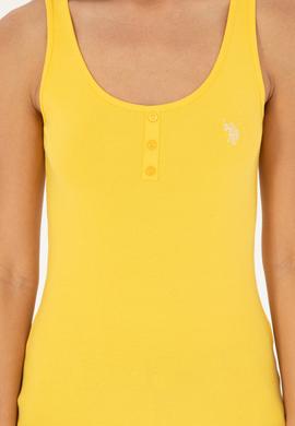 Kadın Safran Basic Tişört - 50280059119