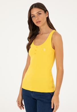 Kadın Safran Basic Tişört - 50280059119