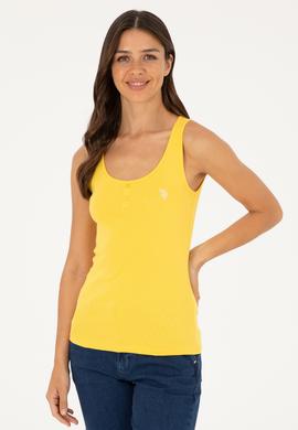 Kadın Safran Basic Tişört - 50280059119