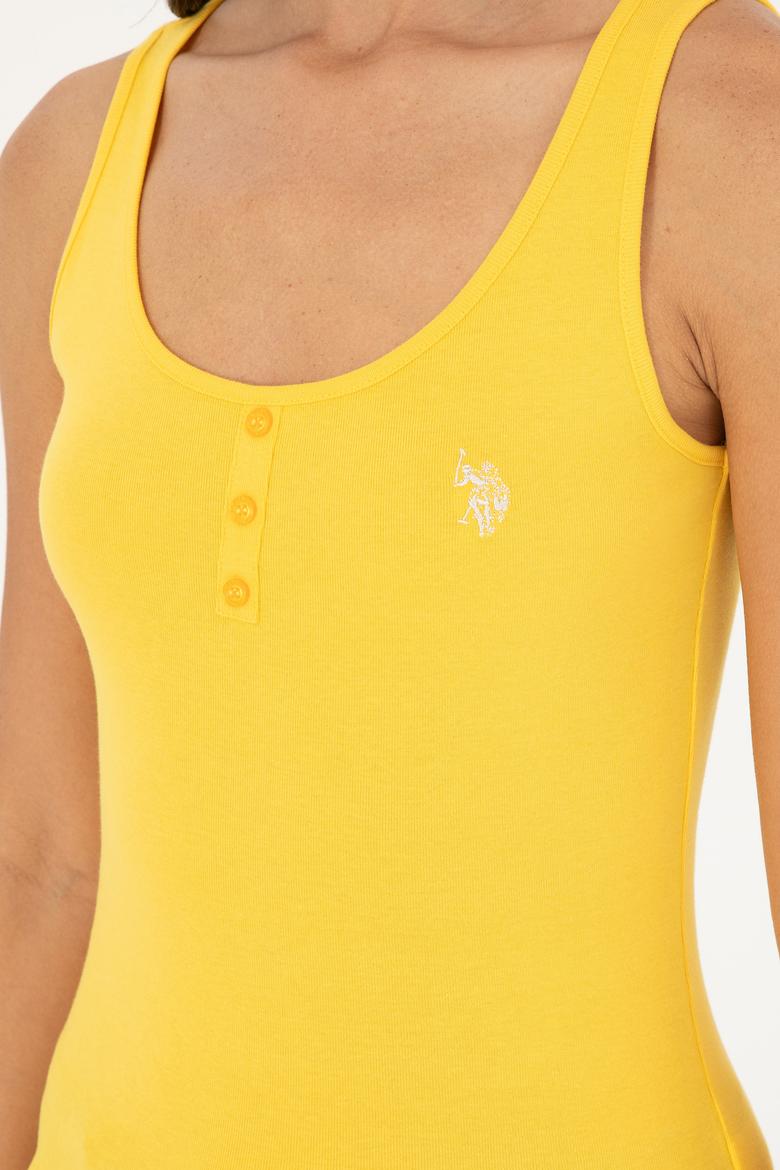 Kadın Safran Basic Tişört - 50280059119