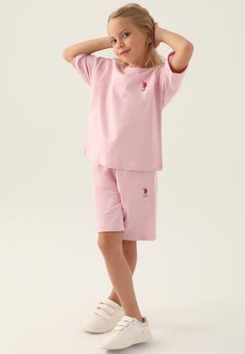 Kız Çocuk Toz Pembe Pijama Takımı - 50290946004