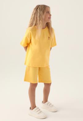 Kız Çocuk Sarı Pijama Takımı - 50290946011