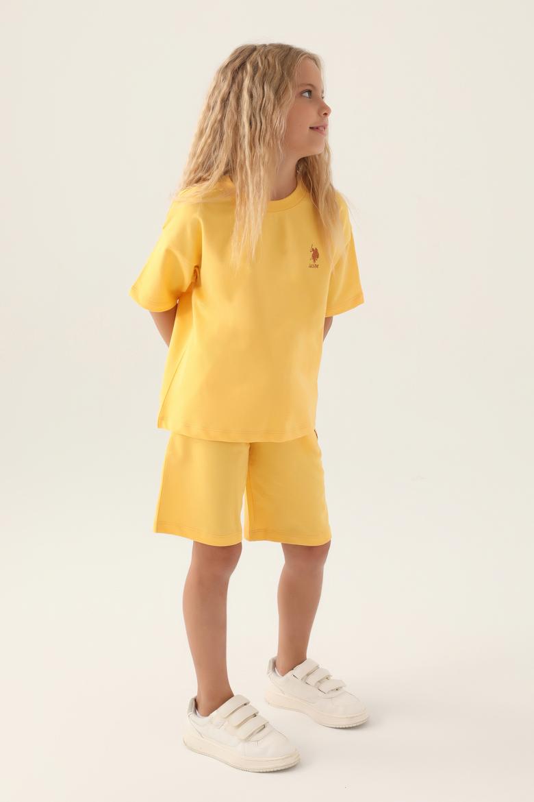 Kız Çocuk Sarı Pijama Takımı - 50290946011