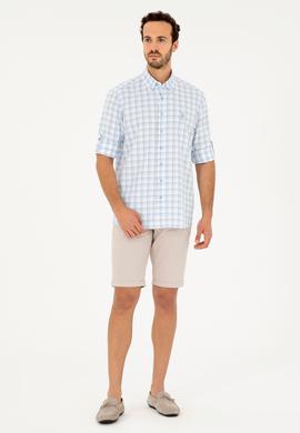 Erkek Mavi Uzun Kollu Gömlek - 50264414017