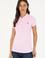 Kadın Pembe Polo Yaka Tişört