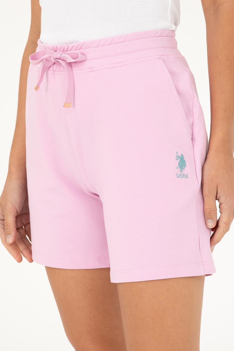 Kadın Pembe Örme Şort - 50280074093