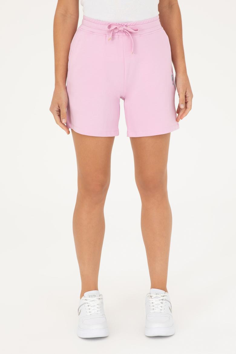 Kadın Pembe Örme Şort - 50280074093