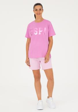 Kadın Pembe Örme Şort - 50280074093