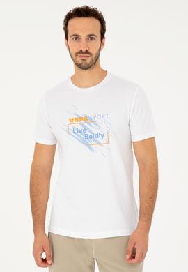 Erkek Beyaz Tişört - 50281847003