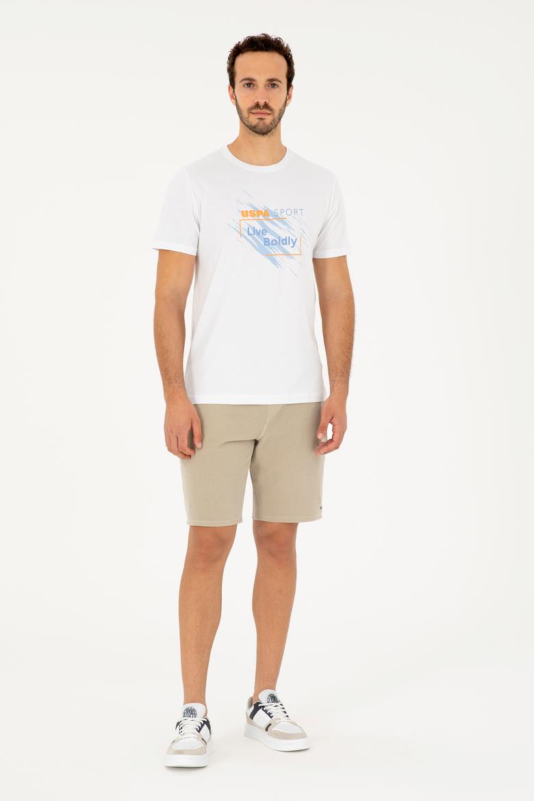 Erkek Beyaz Tişört - 50281847003