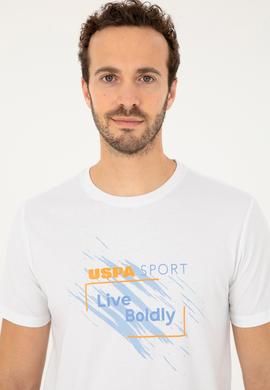 Erkek Beyaz Tişört - 50281847003