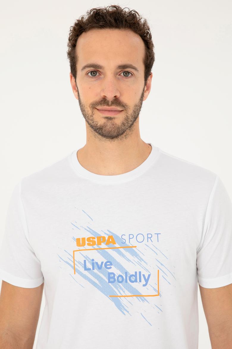 Erkek Beyaz Tişört - 50281847003