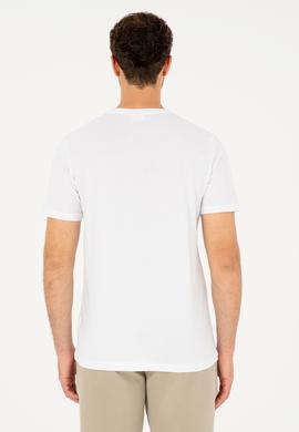 Erkek Beyaz Tişört - 50281847003