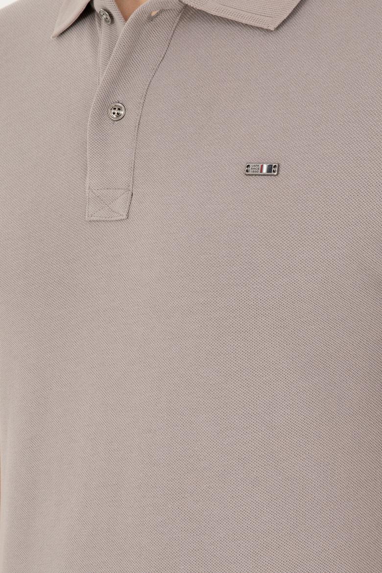 Erkek Koyu Gri Basic Tişört - 50279610066