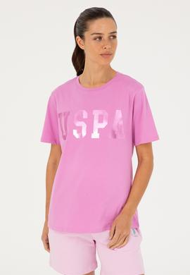 Kadın Menekşe Basic Tişört - 50280020078