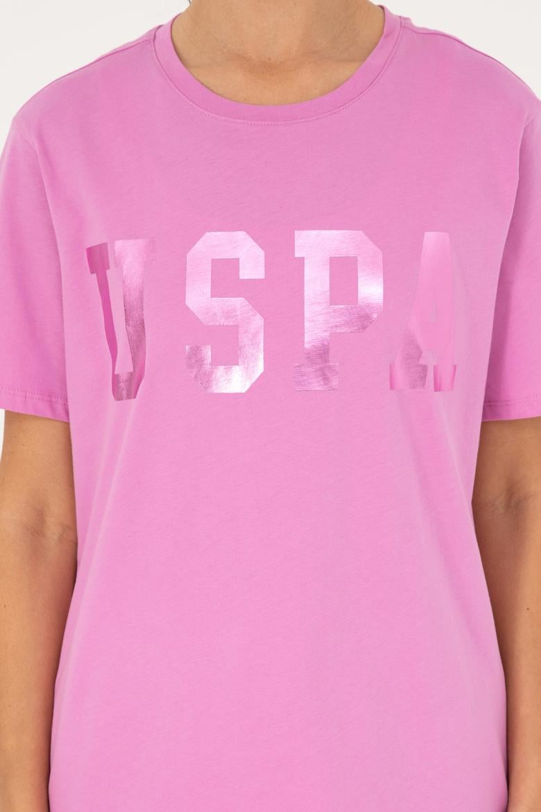 Kadın Menekşe Basic Tişört - 50280020078