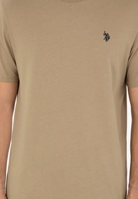 Erkek Haki Basic Tişört - 50279632163