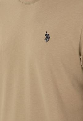 Erkek Haki Basic Tişört - 50279632163