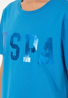 Kadın Saks Basic Tişört - 50280020027