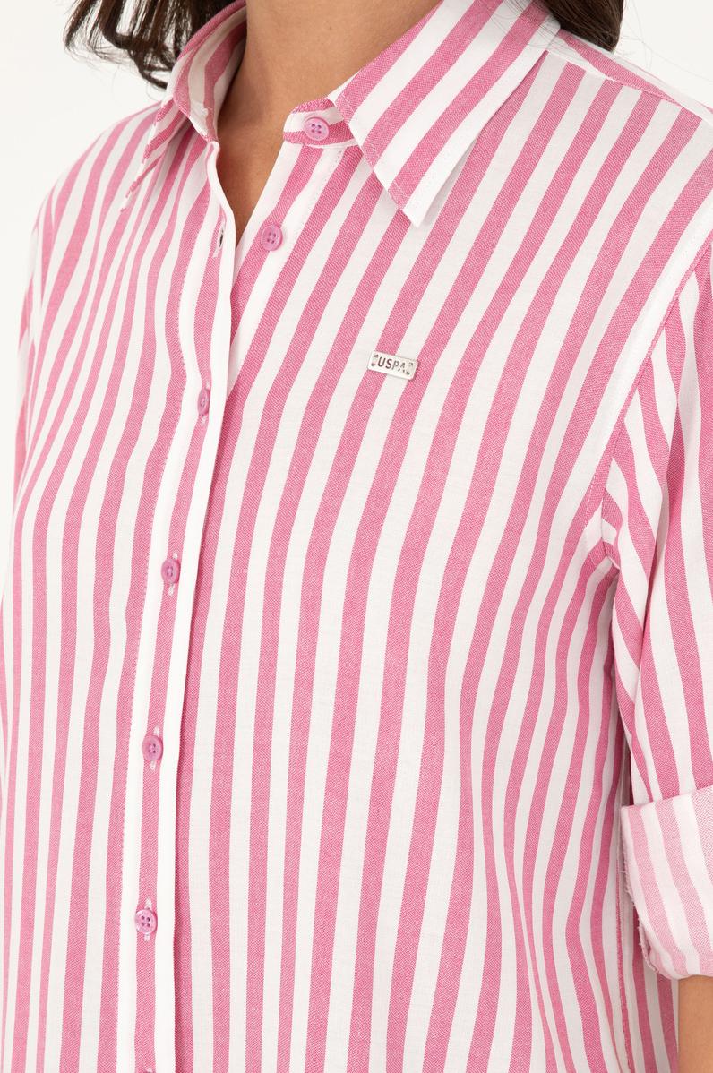 Kadın Menekşe Uzun Kollu Gömlek