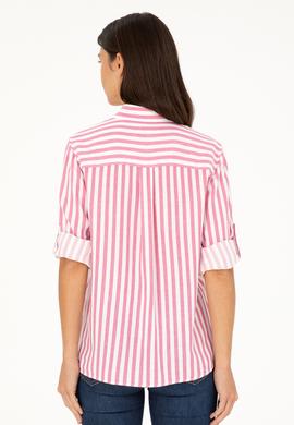 Kadın Menekşe Uzun Kollu Gömlek - 50280944013