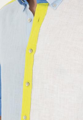 Erkek Açık Mavi Uzun Kollu Gömlek - 50283808003