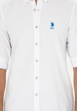 Erkek Saks Uzun Kollu Gömlek - 50288654008