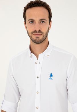 Erkek Saks Uzun Kollu Gömlek - 50288654008